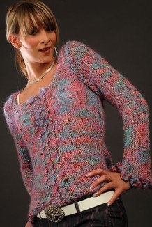 Svetríky z priadze Nathaly